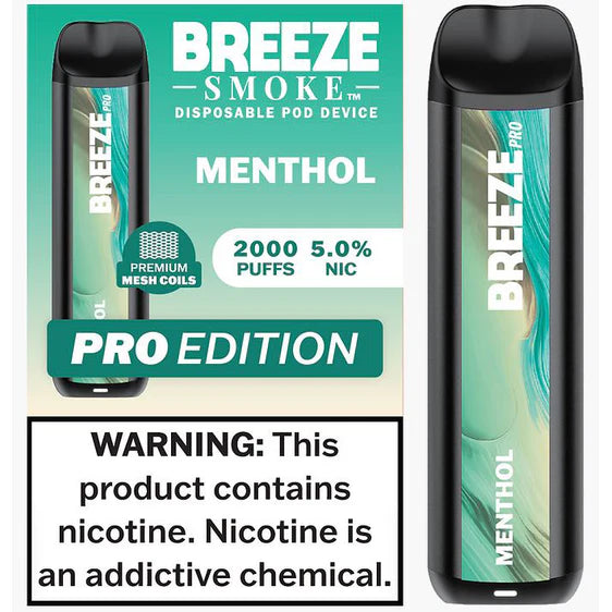 Breeze Pro Disposable (Menthol) Breeze Pro Disposable (Menthol)