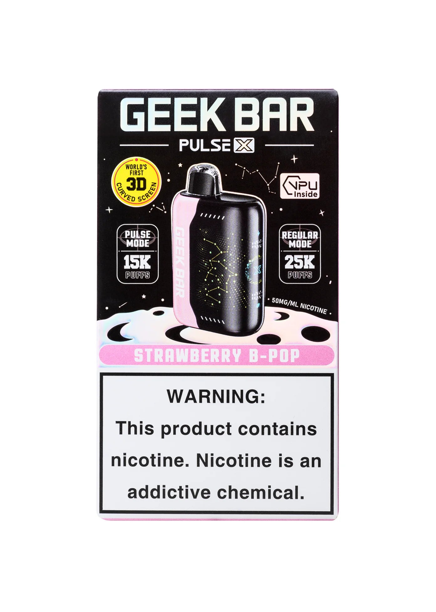 Geekbar Pulse X Disposable (Strawberry B-Pop) Geekbar Pulse X Disposable (Strawberry B-Pop)
