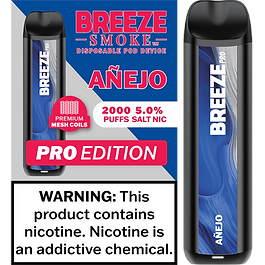 Breeze Pro Disposable (Citrus/Anejo) Breeze Pro Disposable (Citrus/Anejo)