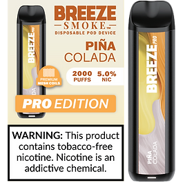 Breeze Pro Disposable (Pineapple Coconut/Pia Colada) Breeze Pro Disposable (Pineapple Coconut/Pia Colada)