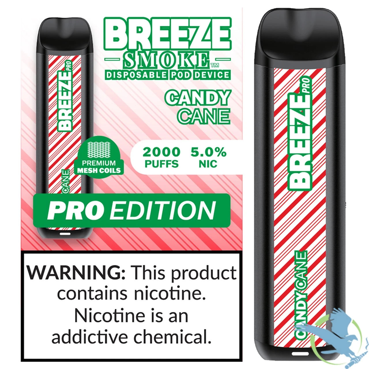 Breeze Pro Disposable (Candy Cane) Breeze Pro Disposable (Candy Cane)