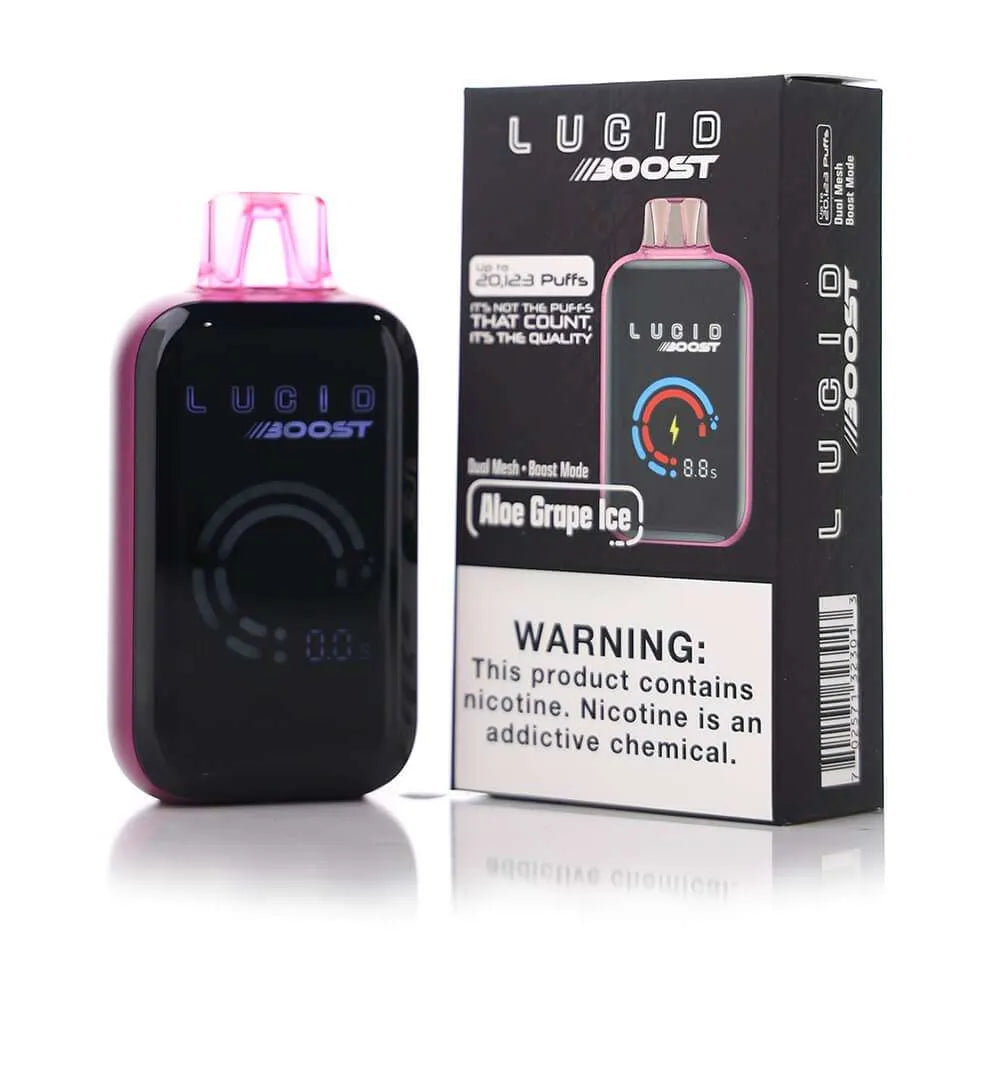 Lucid Boost 20123 Disposable (Aloe Grape Ice)