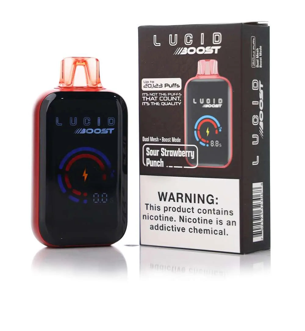 Lucid Boost 20123 Disposable (Sour Strawberry Punch)