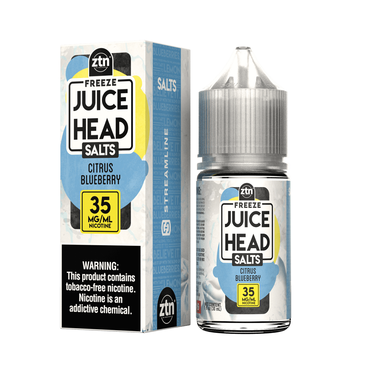 Juice Head Salts - Blueberry Lemon Freeze - 30mL