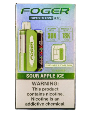 Foger 30K Switch Pro Kit (Sour Apple Ice)