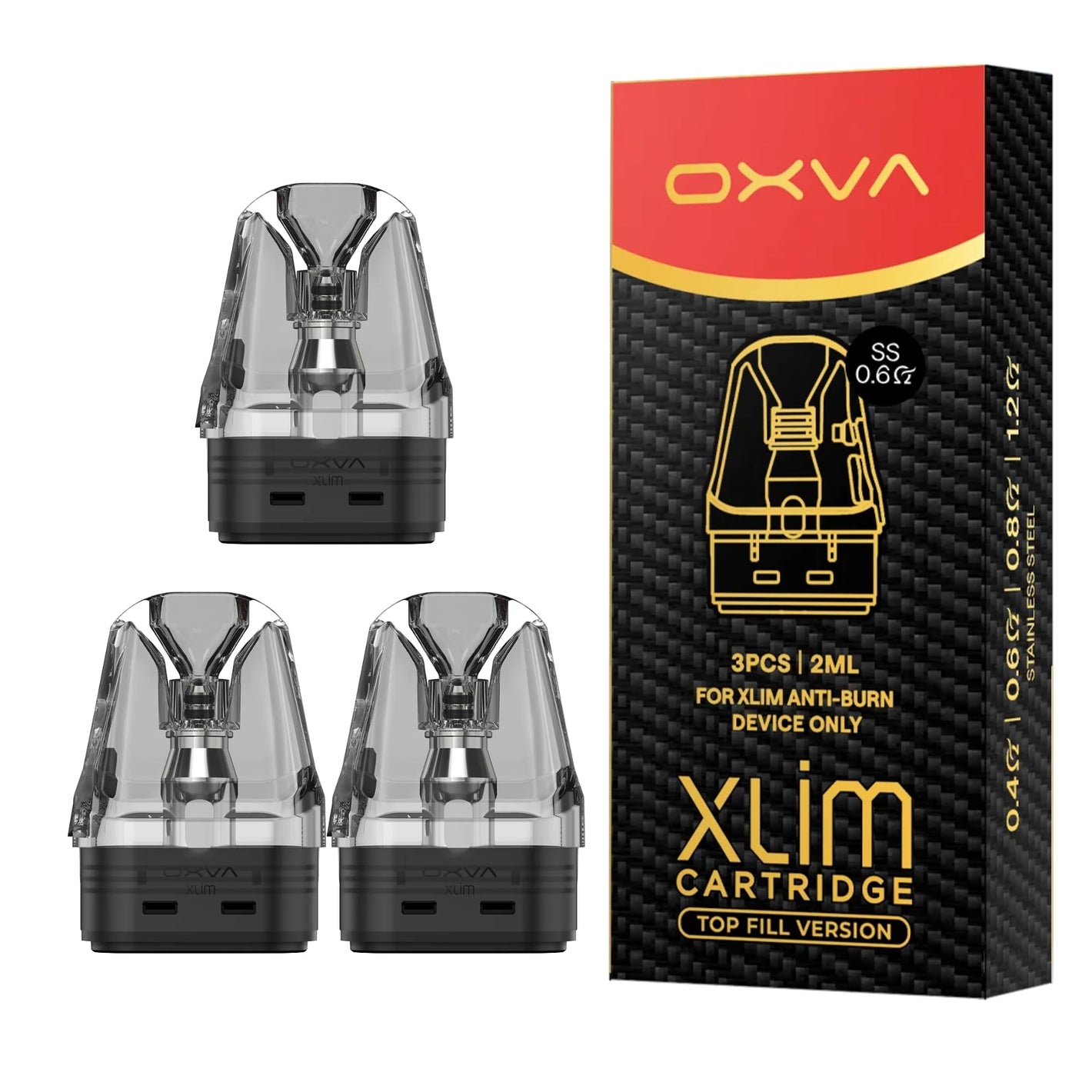 OXVA XLIM DNA SS Pod Replacement