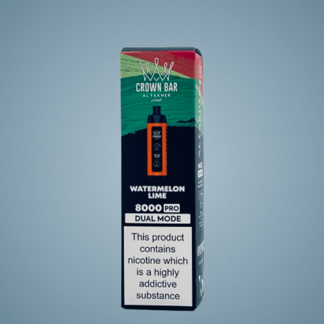 Al Fakher Crown Bar Pro 8000 (Watermelon Lime)