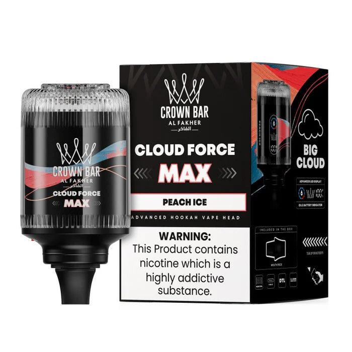 Al Fakher Cloud Force Max 50K (Peach Ice)