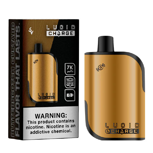 Lucid Charge 7K Disposable (Butterscotch Custard)