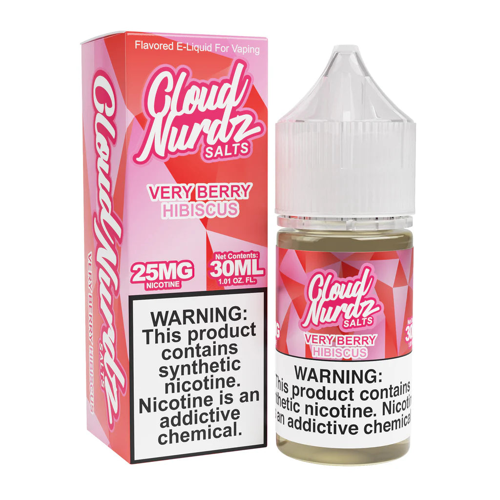 Cloud Nurdz Salts - Very Berry Hibiscus - 30mL