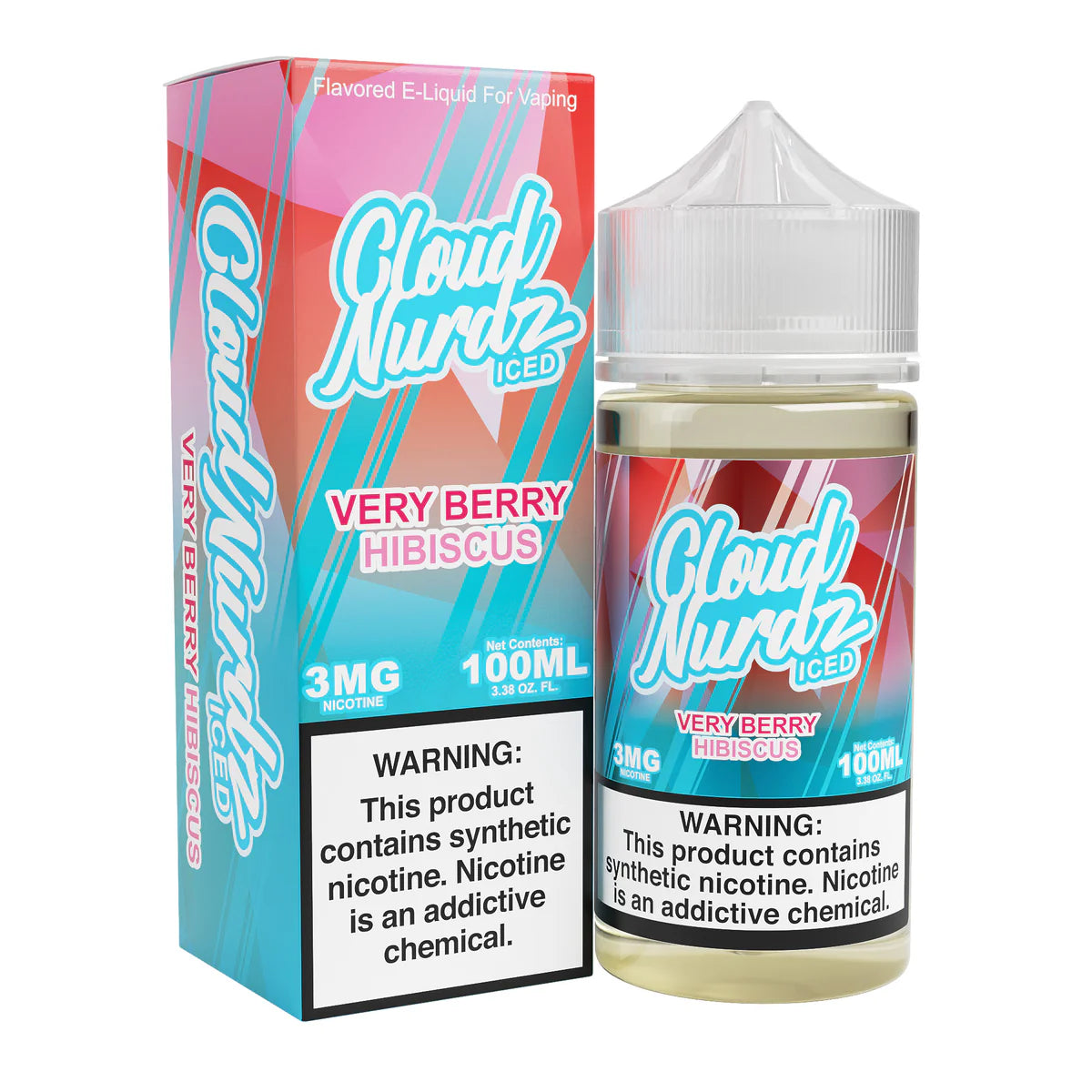 Cloud Nurdz - Iced Very Berry Hibiscus - 100mL