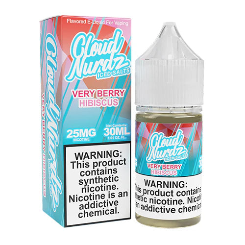 Cloud Nurdz Salts - Iced Very Berry Hibiscus - 30mL