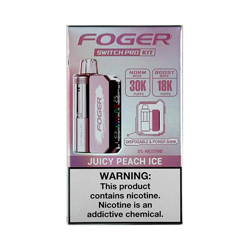 Foger 30K Switch Pro Kit (Juicy Peach Ice)