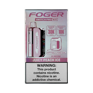 Foger 30K Switch Pro Kit (Juicy Peach Ice)