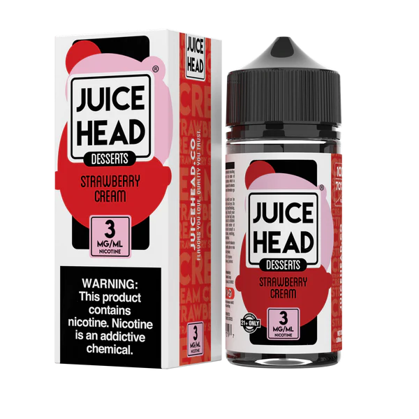 Juice Head - Strawberry Cream - 100mL