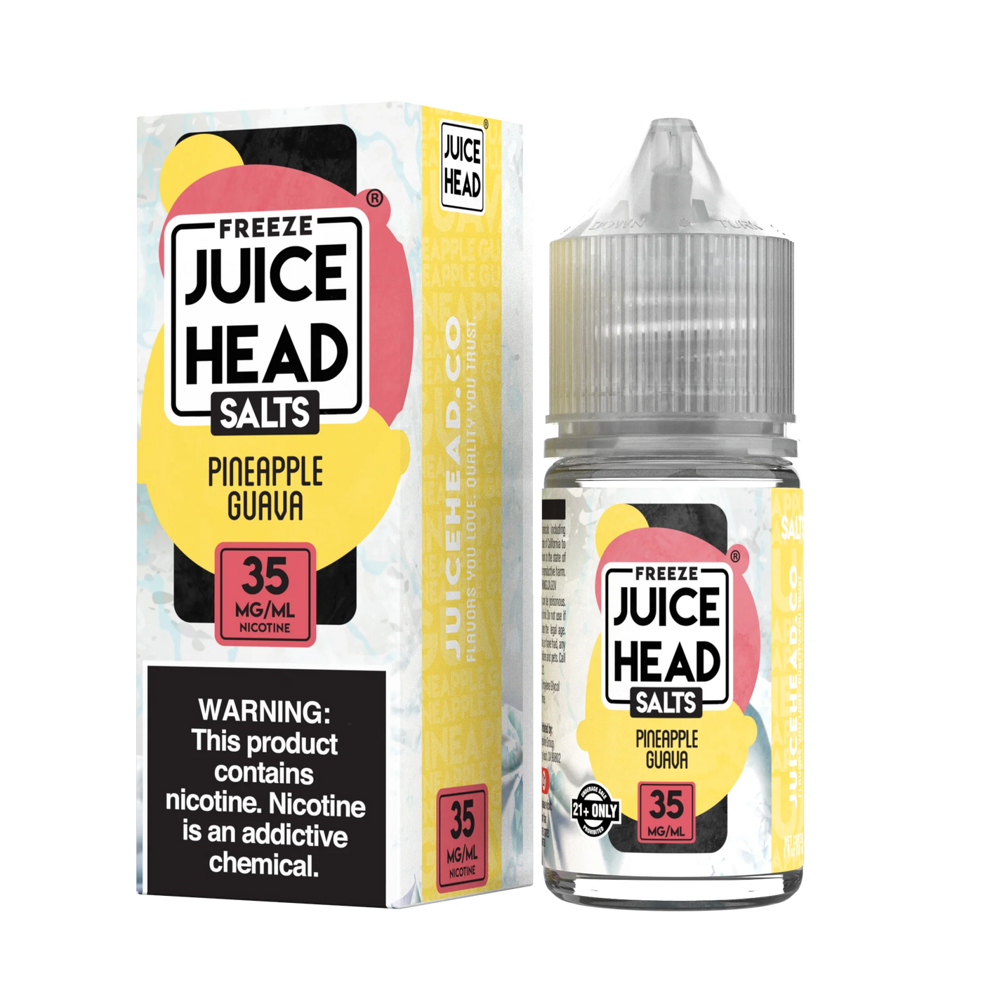 Juice Head Salts - Pineapple Guava Freeze - 30mL