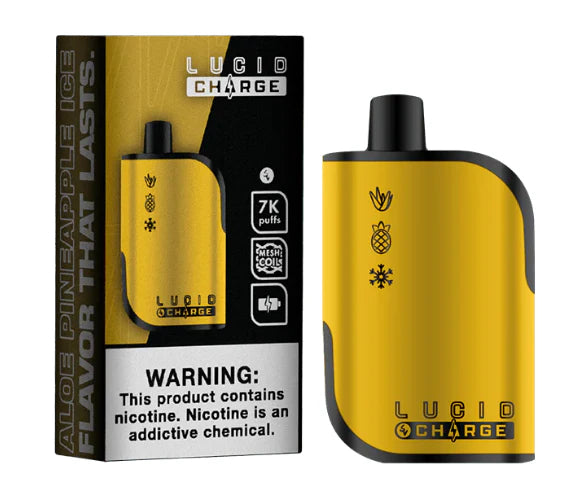 Lucid Charge 7K Disposable (Aloe Pineapple Ice)