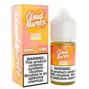 Cloud Nurdz Salts - Peach Melon - 30mL