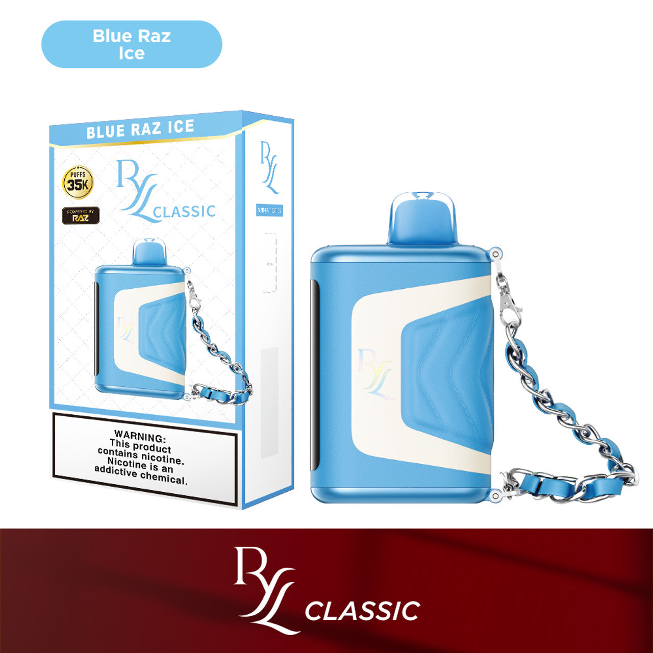 RYL Classic 35k (Blue Raz Ice) by Raz
