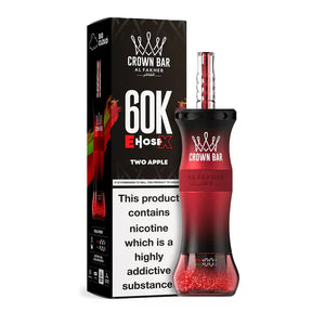 Al Fakher Crown Bar 60K E-Hose (Two Apple)