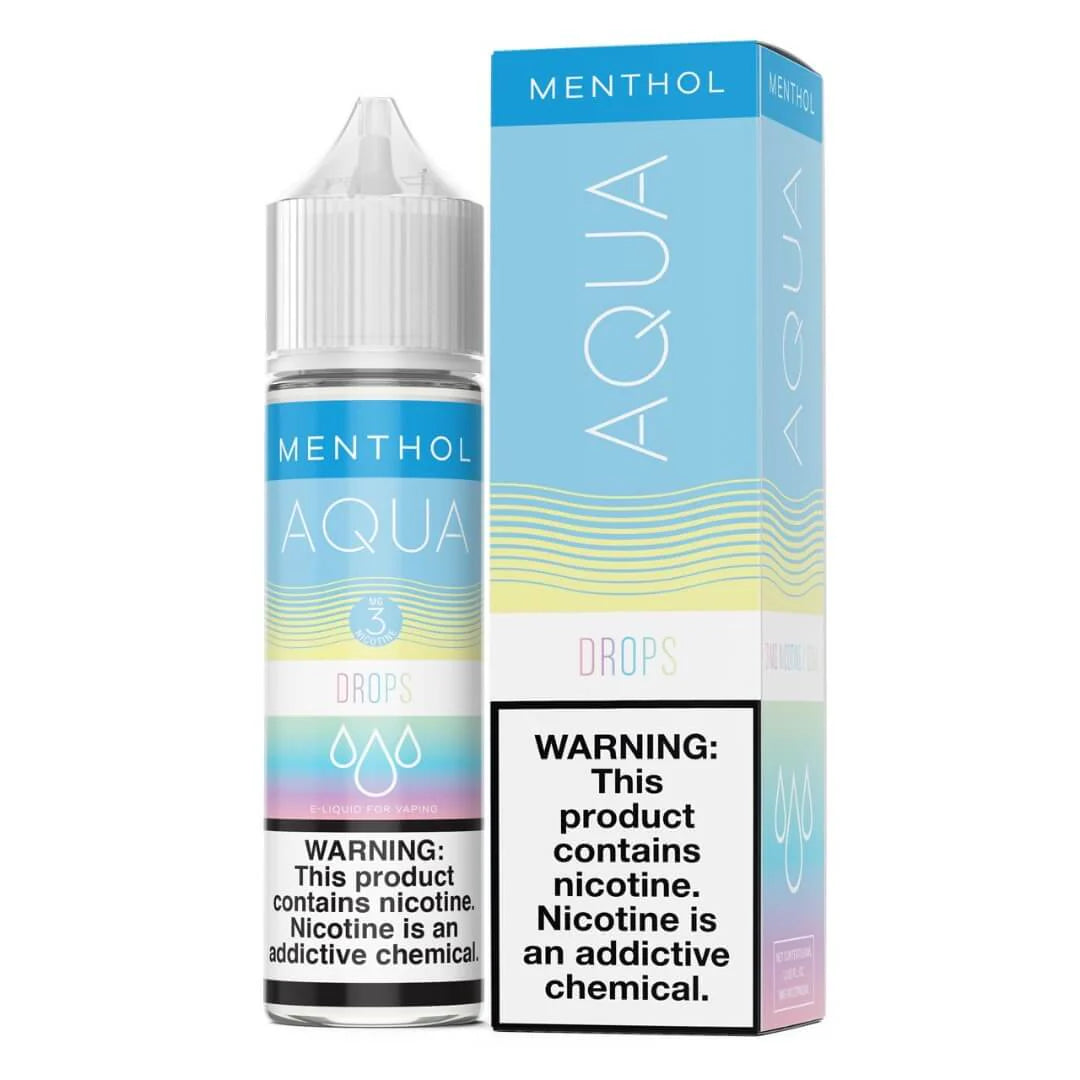 Aqua E-Liquids - Drops Menthol - 60mL