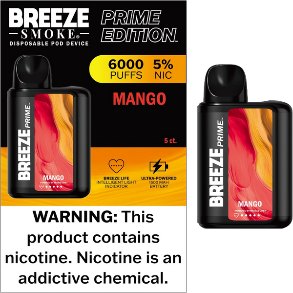 Breeze Prime Disposable (Mango)