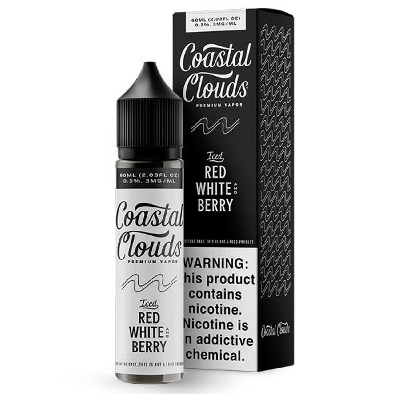 Coastal Clouds - Red White and Berry - 60mL