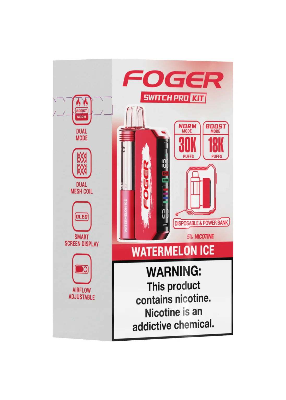 Foger 30K Switch Pro Kit (Watermelon Ice)