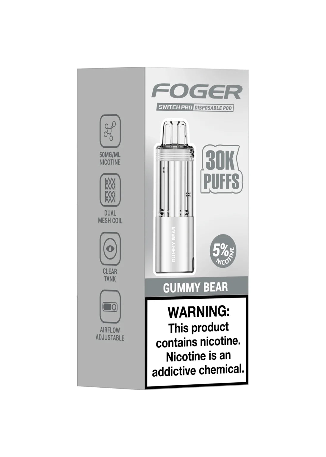 Foger 30K Switch Pro Pod Only (Gummy Bear)