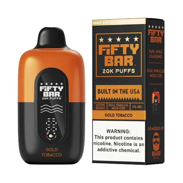 Fifty Bar 20k (Gold Tobacco)