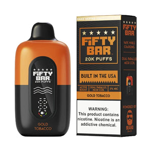 Fifty Bar 20k (Gold Tobacco)