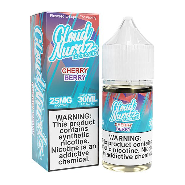 Cloud Nurdz Salts - Iced Cherry Berry - 30mL