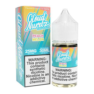 Cloud Nurdz Salts - Iced Peach Melon - 30mL