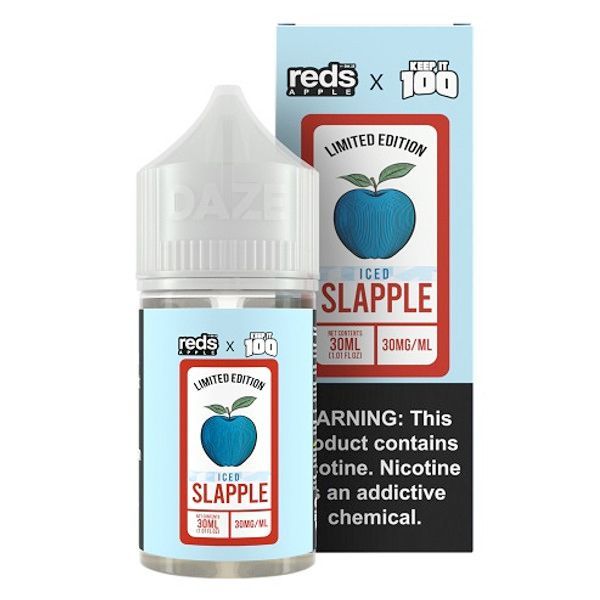 Reds X Keep It 100 Salt - Slapple Ice - 30mL
