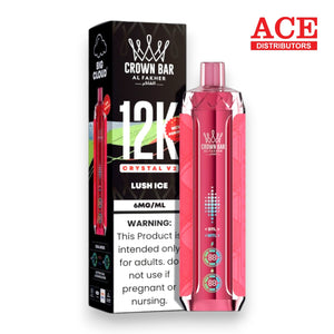 Al Fakher Crown Bar V2 12K (Lush Ice)