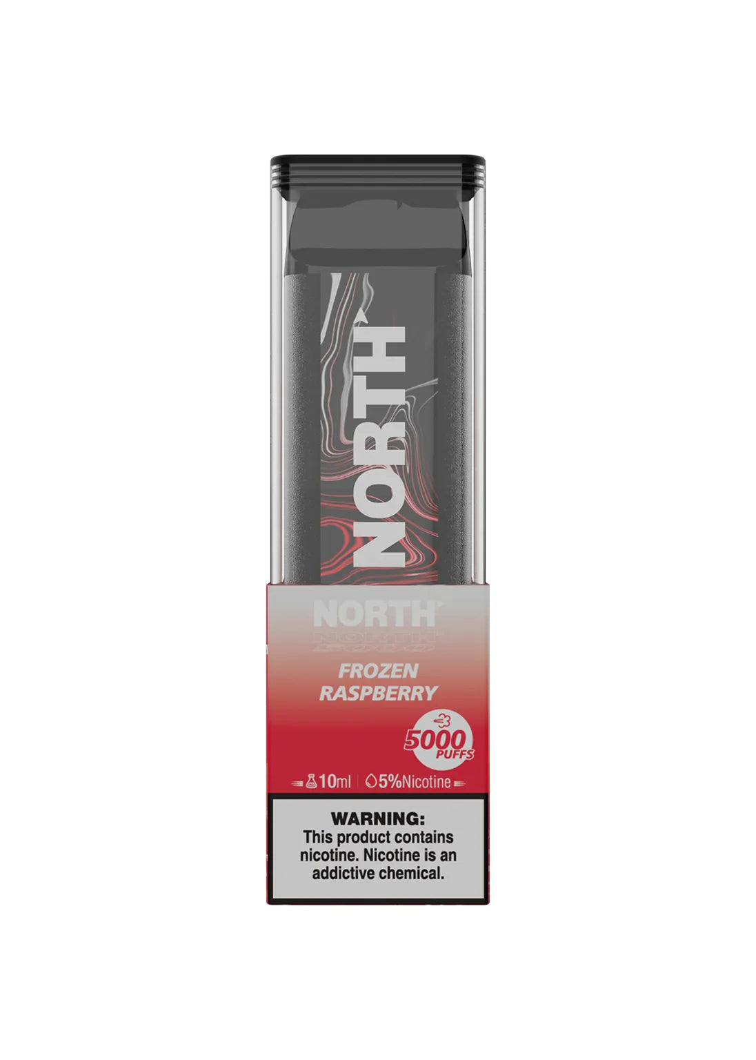 North 5000 5% 10mL Disposable (Frozen Raspberry)