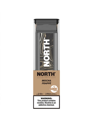 North 5000 5% 10mL Disposable (Mocha Frappe)