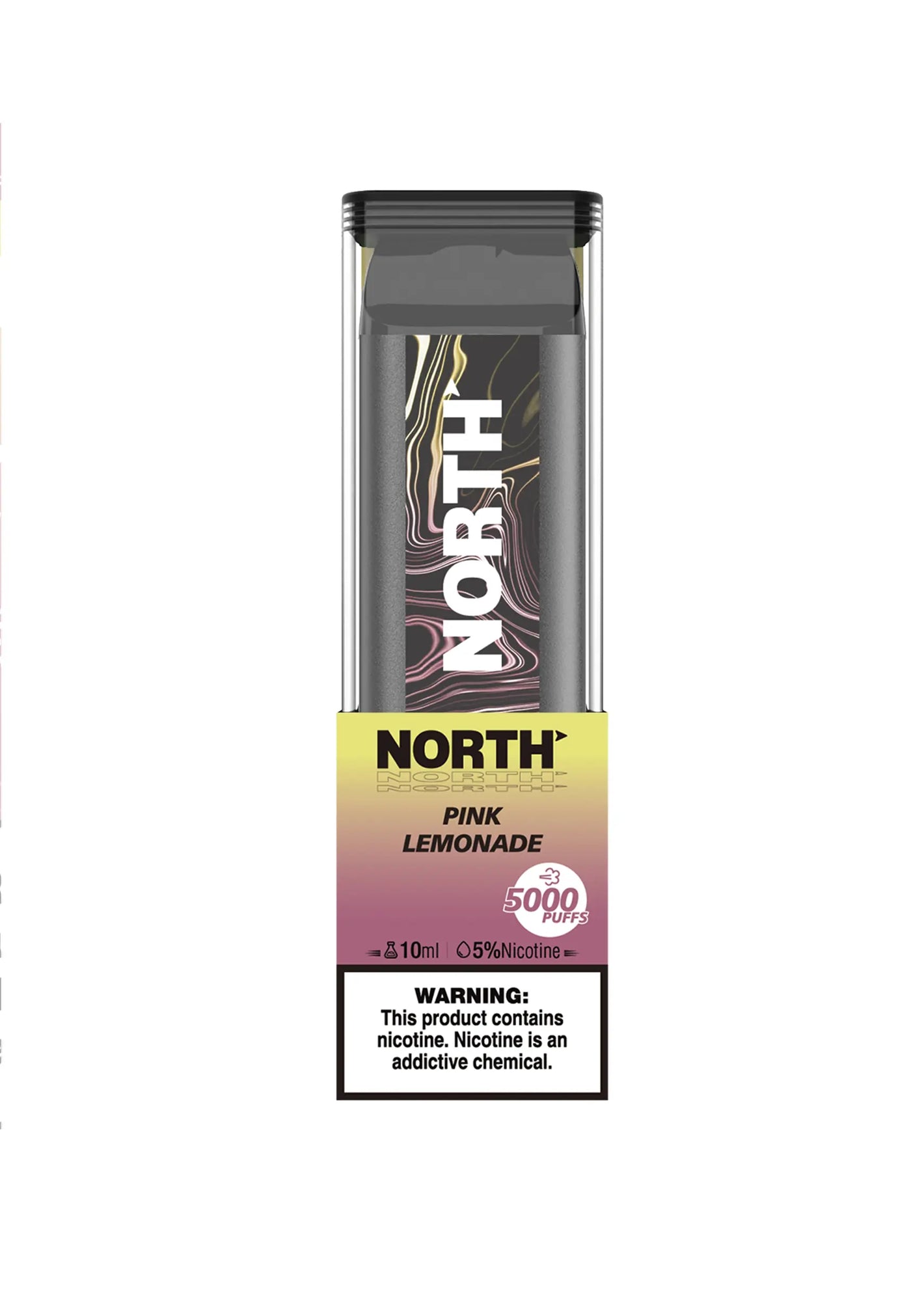 North 5000 5% 10mL Disposable (Pink Lemonade)