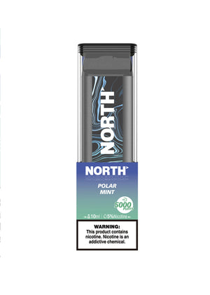 North 5000 5% 10mL Disposable (Polar Mint)