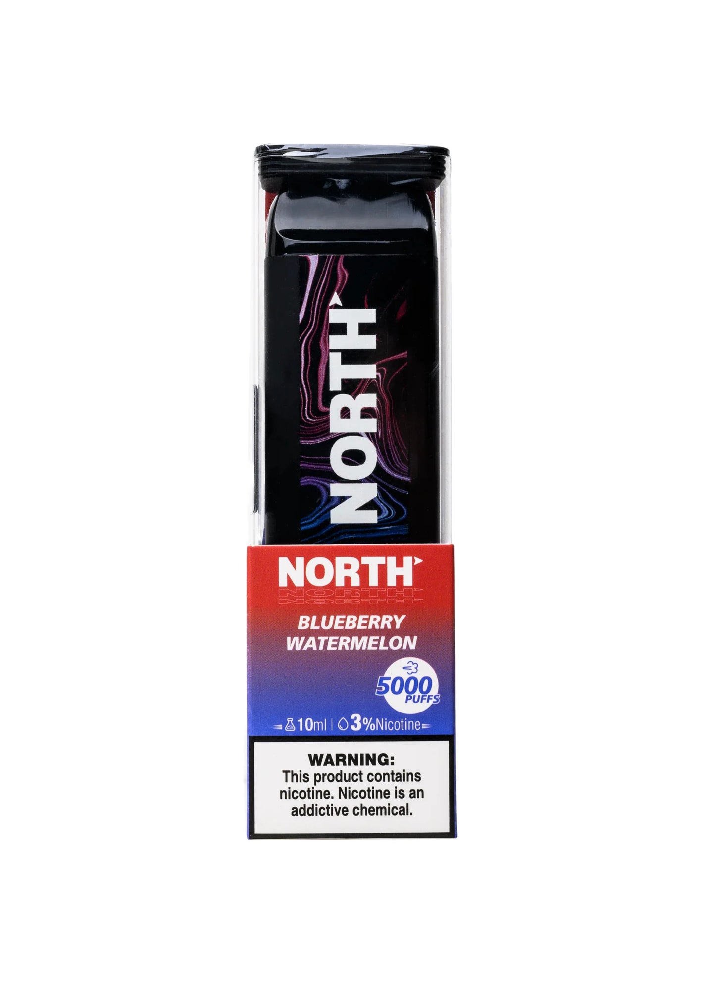 North 5000 5% 10mL Disposable (Blueberry Watermelon)