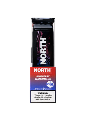 North 5000 5% 10mL Disposable (Blueberry Watermelon)