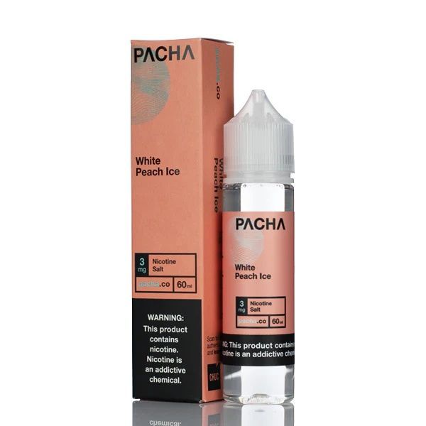 Pacha Syn - White Peach Ice- 60mL