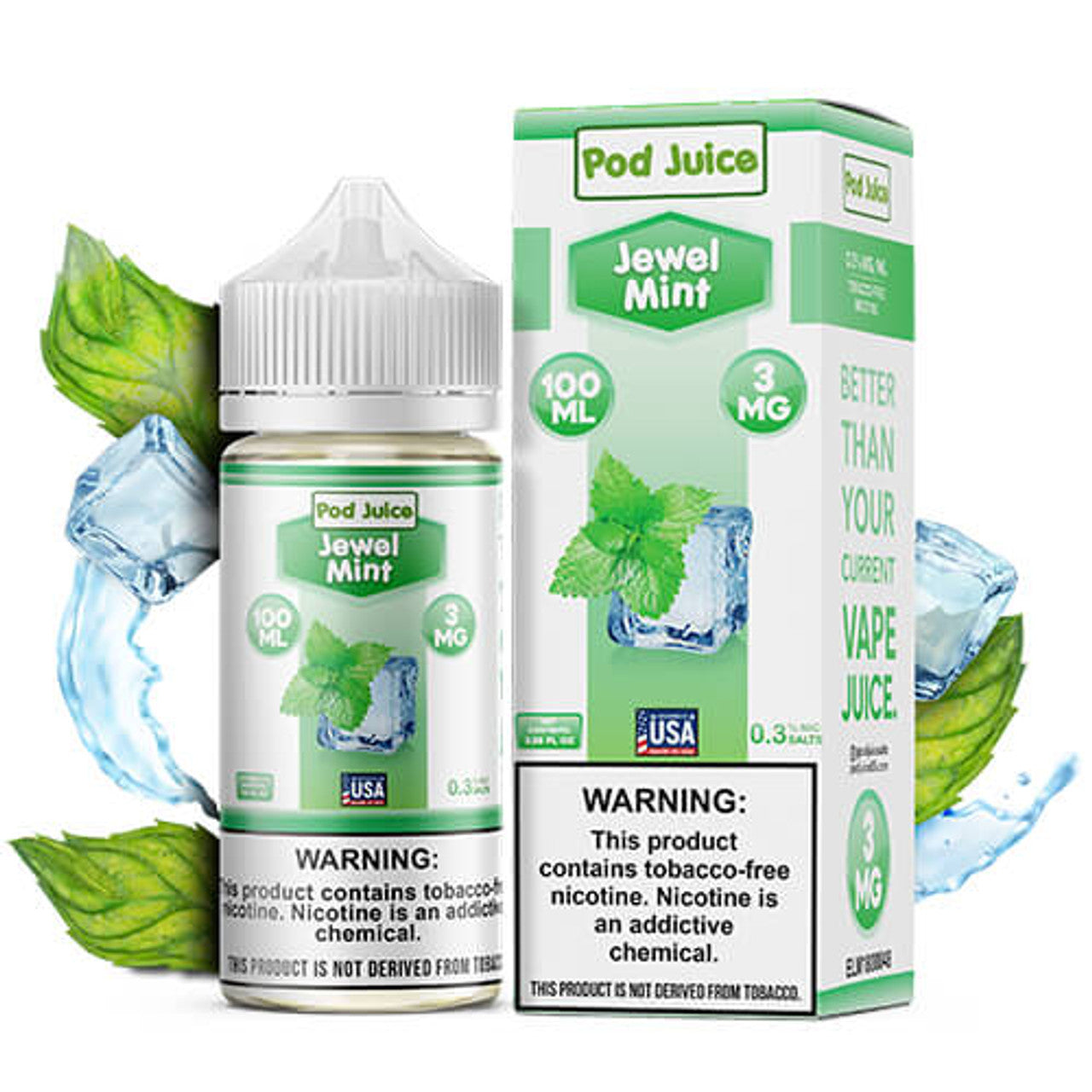 Pod Juice - Jewel Mint - 100mL