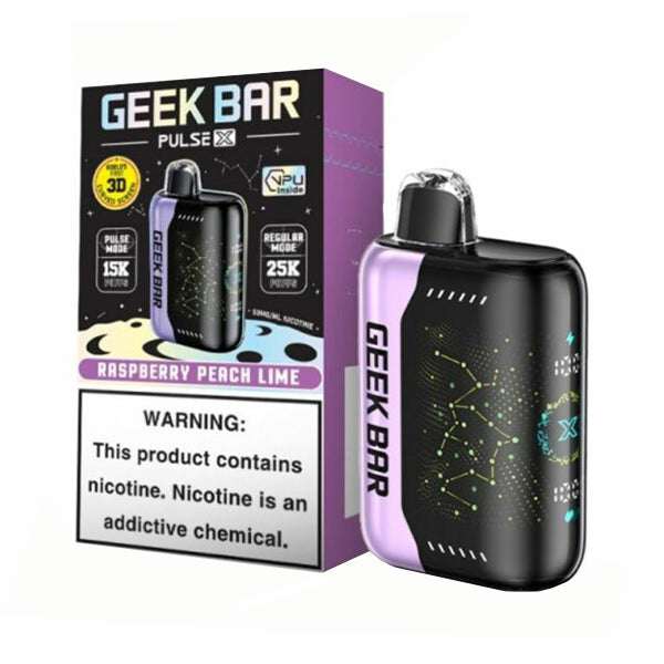 Geekbar Pulse X Disposable (Raspberry Peach Lime)