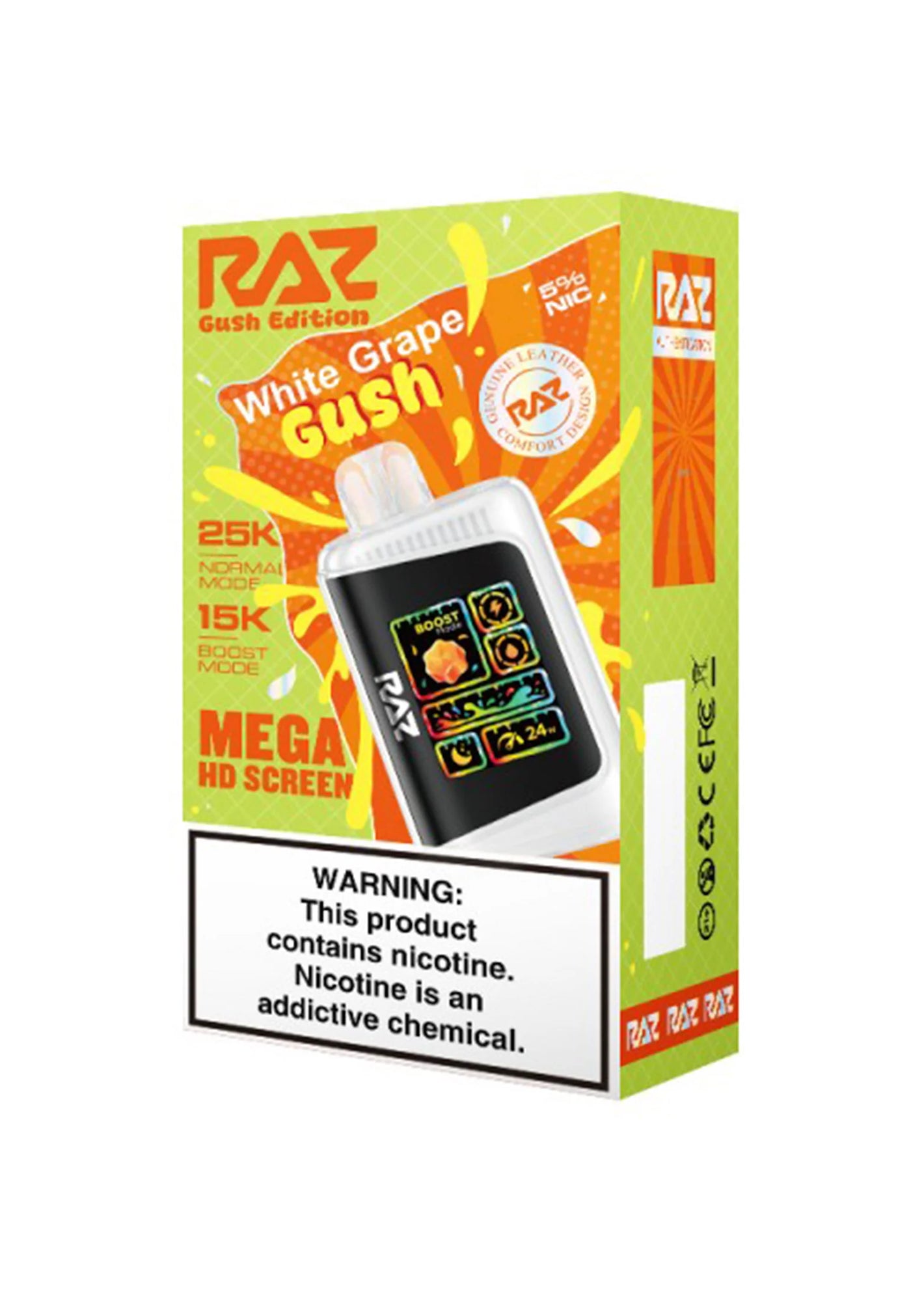 Raz LTX 25K (White Grape Gush)