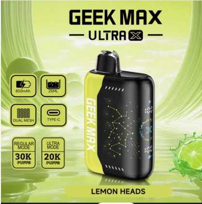 GeekMax 30K Disposable (Lemon Heads)