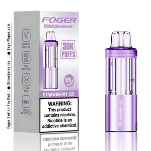 Foger 30K Switch Pro Pod Only (Strawberry Ice)