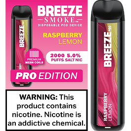 Breeze Pro Disposable (Raspberry Lemon)