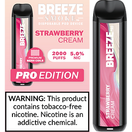 Breeze Pro Disposable (Strawberry Cream)