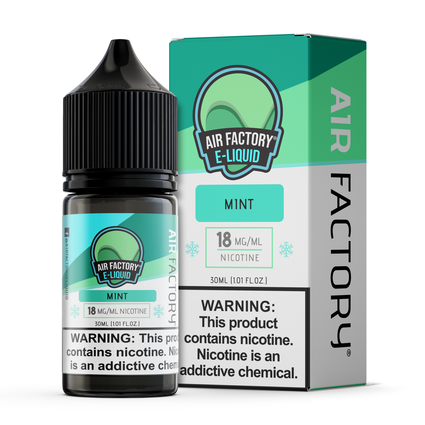 Air Factory Salts - Mint - 30mL